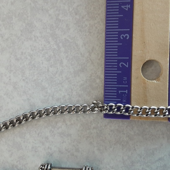 Stanless steel curb chain necklace - Picture 5 of 6